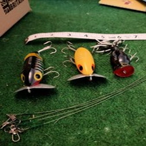 Fred Arbogast Pike,Bass,Salmon Fishing Lures (3).