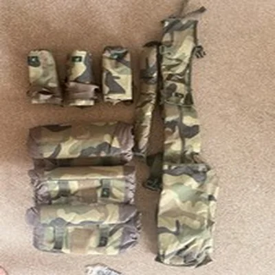 Thinking Anglers Camo Quiver Reel Pouches And Elasticated Tip Tops