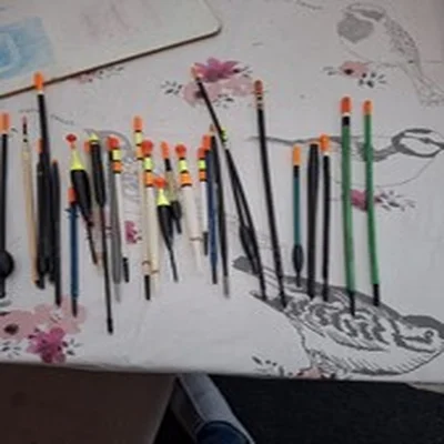 Tackle Box Plus A Selection Of Floats Etc