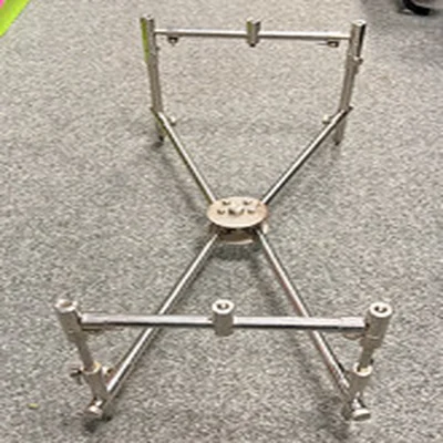 carp fishing Handmade Stainless Steel Rod Pod 3 Rod Custom British Built