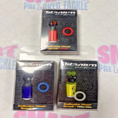 Solar Bobbin Heads Red Blue Yellow Carp Fishing Indicator Preloved SEE DESCP