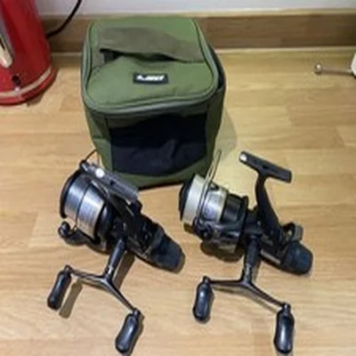 Shimano Baitrunner St 6000 RB Fishing Reel X 2 with Case