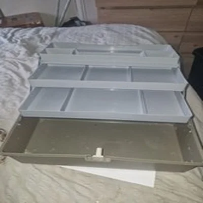 Piano Style Fishing Tackle Box Fishing Lure Box