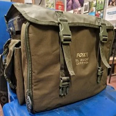 Fox 16L Bucket Carryall With Original Fox Bucket Rare Carp Fishing Tackle
