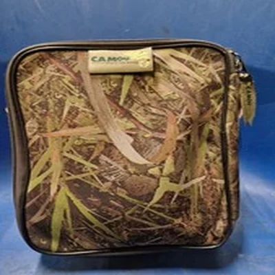 Carp Fishing Camo Fleece Lined Pouch  Bag