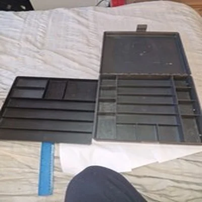 Shakespeare Large Tackle Box Pjke Carp Match Sea Fishong Box See Description