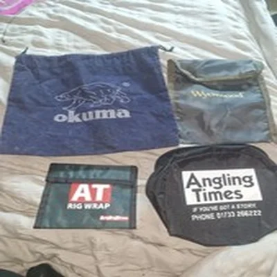 Joblot Reelbags Scale Pouch Rig Wallet Inc Wychwood & Okuma Fishing Tackle