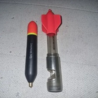 2 x Large Floats Dinsmore and Korum Feeder Floats Loaded Carp Fishing