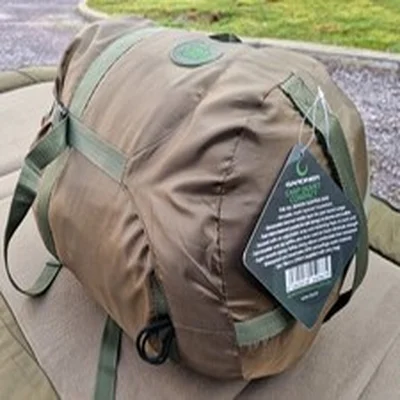 Gardner Carp Duvet Compact Sleeping Bag Olive Green Carp Fishing Tackle Used