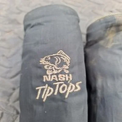 Old School Nash Tip Tops Rod Protectors  Used Carp Fishing Tackle