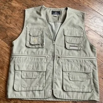 Mens Fishing Waistcoat Size M