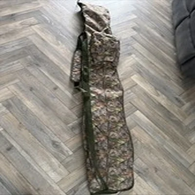 Camouflage 3 Rod and Reel Rod Bag Fishing Rod Bag In Excellent Used Condition