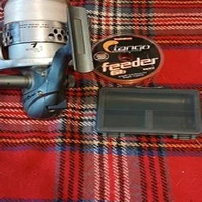 RAZOR 80 Reel FULL  WORKING ORDER X 1 BEARINGs + SPOOL FEEDER LINE + BIT BOX
