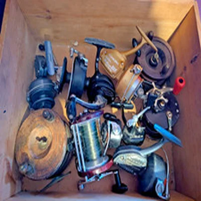 vintage fishing reels joblot