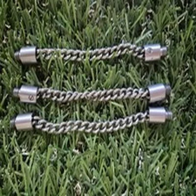 3 X Solar Stainless Steel Bobbin Chains (3 Inch)