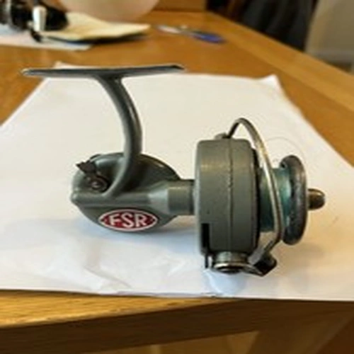 TWO Vintage Fishing Reels. Nettino FSR and Garcia Spinette