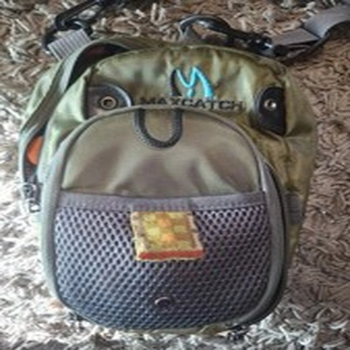 Fly Fishing Chest Bag/Lightweight Chest Pack Outdoor Sports Pack sling bag Khaki