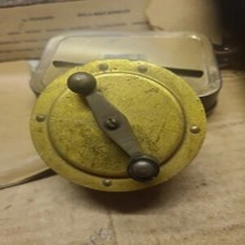 Vintage 'The Milbro' Brass Fly Fishing Reel,