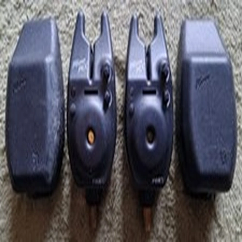 2 X Fox Micron Mx Bite Alarms Blue Used Carp Course Fishing Tackle