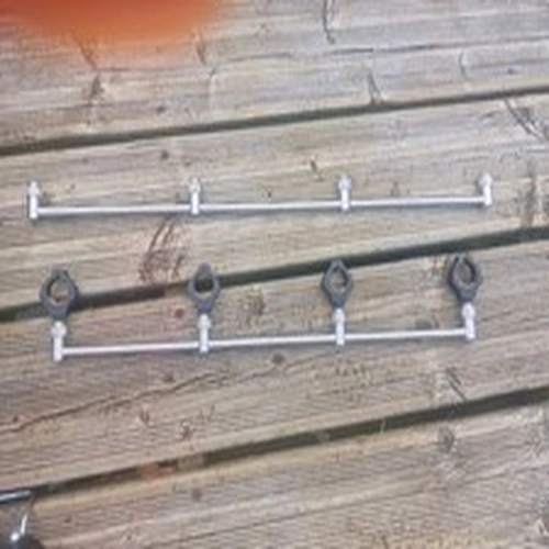 Solar Tackle 4 rod buzz bars (front and rear) & Butt Rests 