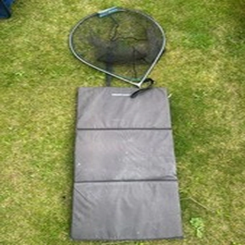 Middy Carp Fast Flow Match Net and padded Fishcare mat