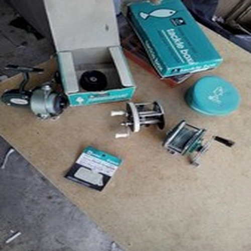 Mixed Bundle Of Winfield Tackle ,reels And Tackle Box