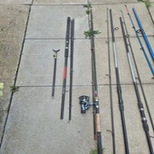 Fishing Rods and Box