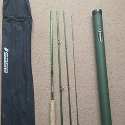 Sage Accel 10ft 8wt 4pc Graphite Fly Fishing Rod 8100-4 Tube & Sock