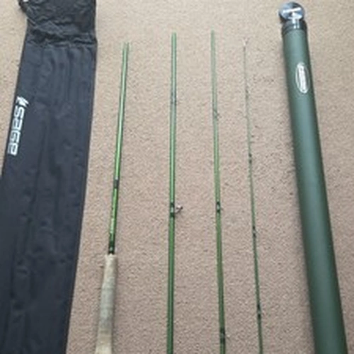 Sage Accel 10ft 8wt 4pc Graphite Fast Action Fly Rod 8100-4 Tube & Bag