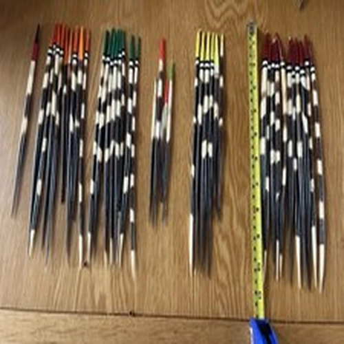 40 Vintage Porcupine Quill Floats