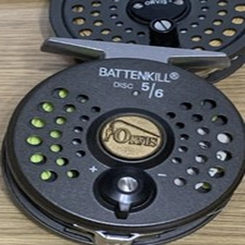 Orvis Battenkill Disc 5/6 Fly Reel Pristine condition with spare spool 