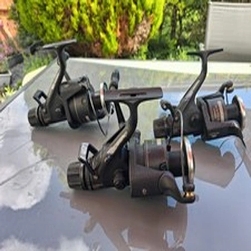Shimano Aero GT 8010  Baitrunner Reels X3 with spare spools 