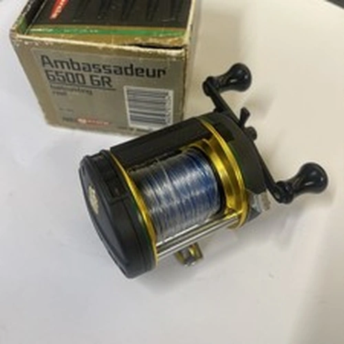 Abu Ambassadeur 6500GR MAG Baitcasting Sea Fishing Reel Salmon  Bass Beach