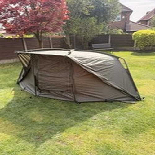 Nash Titan T1 MK1 Green Bivvy With Overwrap