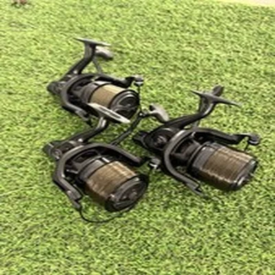 3 x Daiwa Crosscast 35 SCW 5000 C QD Reel - Black Carp Coarse Fishing Tackle