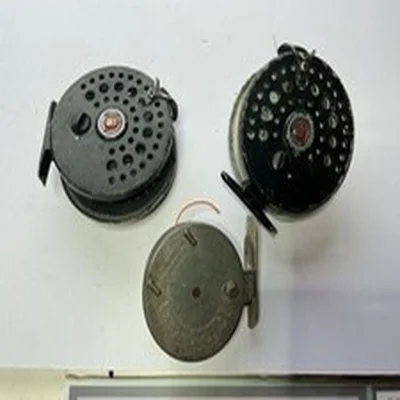 3 x vintage fly fishing reels
