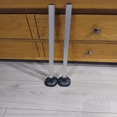 2  Box Legs  19inch Long  19mm Square Box Section