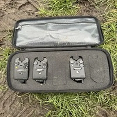 Delkim Txi Plus bite alarm & D Lok, Snag Ears & Nite Light Bobbins & carry case