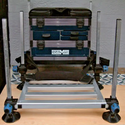 THESEUS,  FISHING  MATCH  SEATBOX, WITH FOOTPLATE, ( RENOVATED. )