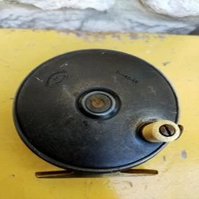 VINTAGE OGDEN SMITH EXCHEQUER - LONDON - FLY FISHING REEL 3.5’’