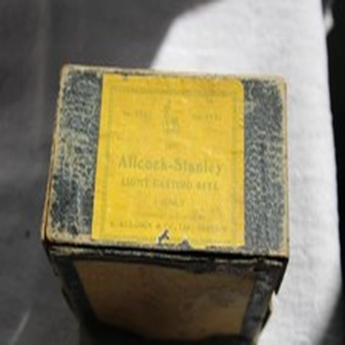 81. Antique Boxed Allcocks Stanley Threadline Reel