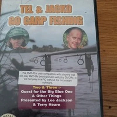 Tel and Jacko Carp Fishing DVD Terry Hearn Quest for big blue