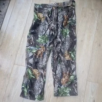 Rare SHIMANO TRIBAL Trousers L Realtree Hardwoods Camo Carp Fishing