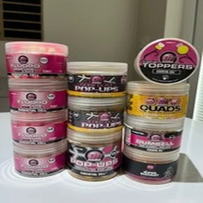 Mainline Essential Cell Pop Ups, Quads & Toppers Carp Fishing Bait