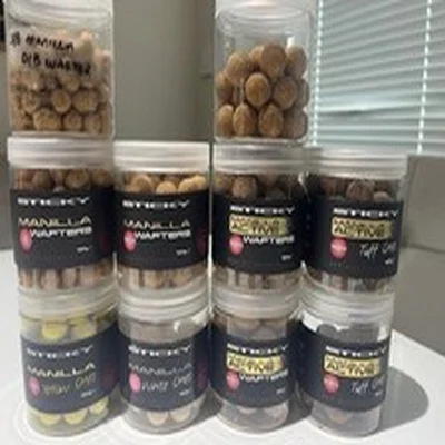 Sticky Baits Manilla Wafters & Active Tuff Ones Carp Fishing Bait