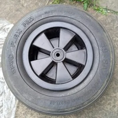 Fishing Trolley Wheel - Star Flex Pro - Puncture Proof - 14"