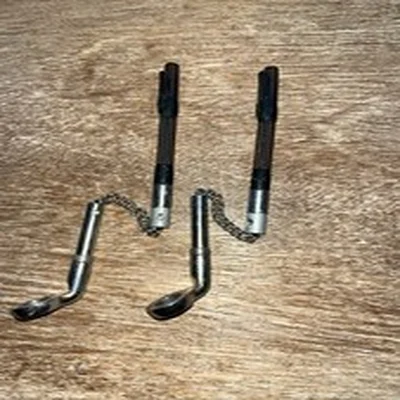Korda Stow Bobbins MK2 In Black Set Of 2. Carp Fishing Accessories.