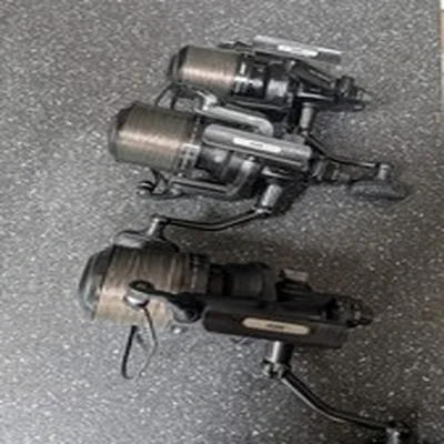 3 X Fox Eos 12000fs Reels With Spare Spools
