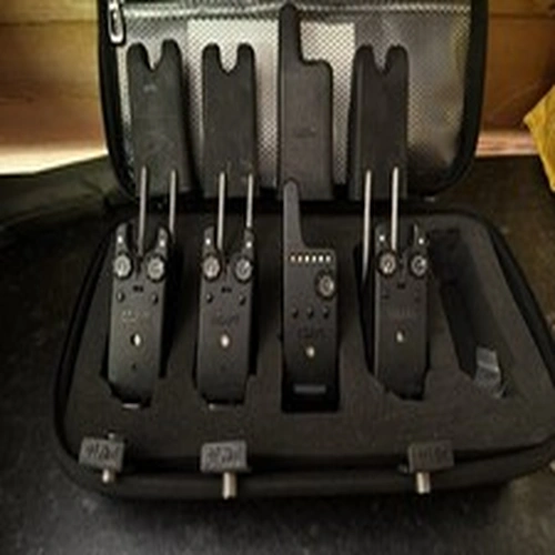 Delkim Txi-D Bite Alarms X3 with Receiver Blue