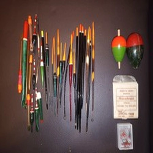vintage coarse fishing tackle floats lures pike bungs hooks weights job lot